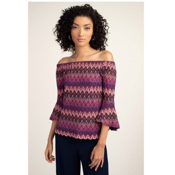 Trina Turk Healdsburg Top in Multi - S - Picture 1 of 9